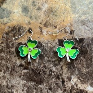 Saint Patrick’s Day Clover Earrings